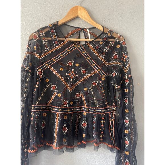 Free People Give A Little Mesh Top - Picture 7 of 15